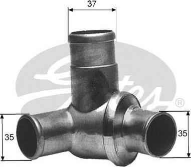 GATES TH11987 - Termostat,lichid racire aaoparts.ro