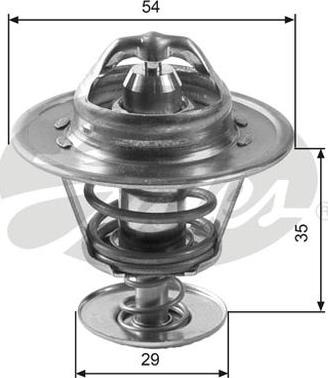 GATES TH11088G1 - Termostat,lichid racire aaoparts.ro
