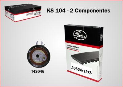 GATES KS104 - Set curea de distributie aaoparts.ro