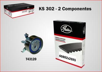 GATES KS302 - Set curea de distributie aaoparts.ro