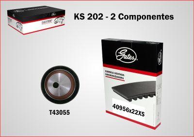 GATES KS202 - Set curea de distributie aaoparts.ro