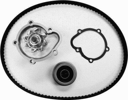 GATES TCKWP077M - Set pompa apa + curea dintata aaoparts.ro