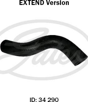 GATES 05-0842EX - Furtun radiator aaoparts.ro