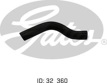 GATES 05-0705 - Furtun radiator aaoparts.ro