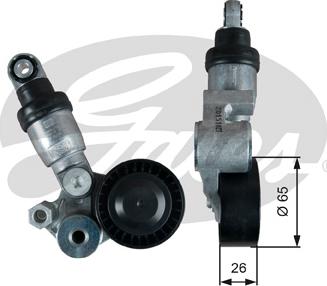 GATES ACK3PK817SFK1 - Set curea transmisie cu caneluri aaoparts.ro