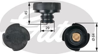 GATES RC207 - Buson,vas expansiune aaoparts.ro