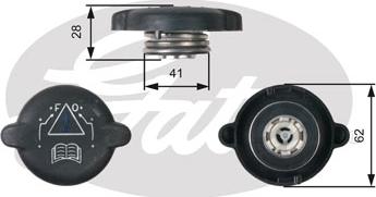 GATES RC219 - Buson,vas expansiune aaoparts.ro