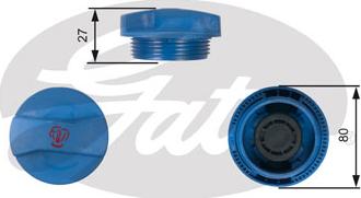 GATES RC211 - Buson,vas expansiune aaoparts.ro