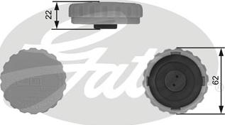 GATES RC235 - Buson,vas expansiune aaoparts.ro