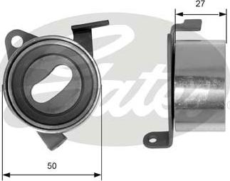GATES T41004 - Rola intinzator,curea distributie aaoparts.ro