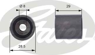 GATES T42044 - Rola ghidare / conducere, curea distributie aaoparts.ro