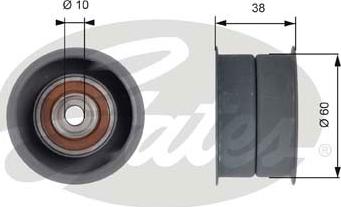 GATES T42154 - Rola ghidare / conducere, curea distributie aaoparts.ro