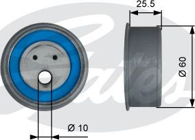GATES T42230 - Rola intinzator,curea distributie aaoparts.ro