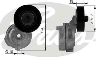 GATES T38176 - Intinzator curea, curea distributie aaoparts.ro