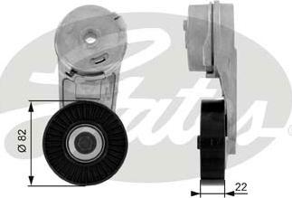 GATES T38177 - Intinzator curea, curea distributie aaoparts.ro