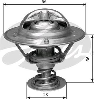 GATES TH31482G1 - Termostat,lichid racire aaoparts.ro
