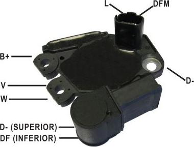 GAUSS GA984 - Regulator, alternator aaoparts.ro
