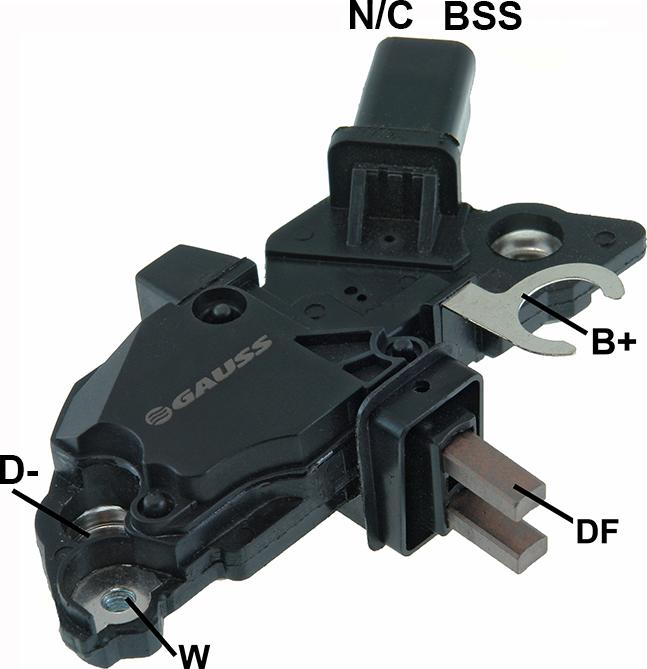 GAUSS GA532 - Regulator, alternator aaoparts.ro