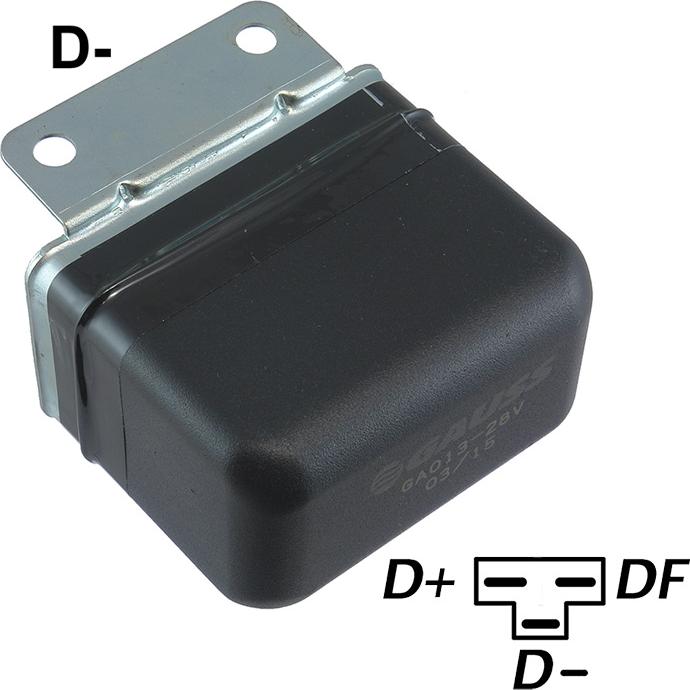 GAUSS GA001 - Regulator, alternator aaoparts.ro