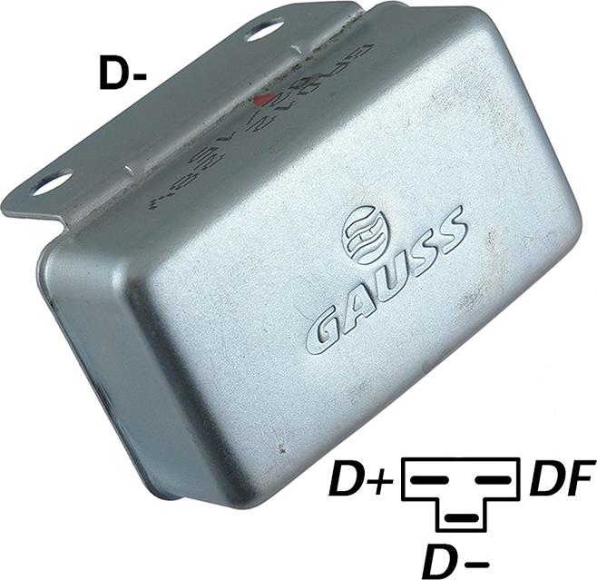 GAUSS GA012 - Regulator, alternator aaoparts.ro