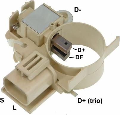 GAUSS GA809 - Regulator, alternator aaoparts.ro
