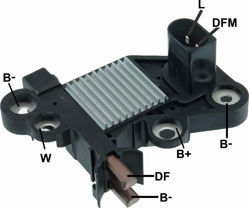 GAUSS GA343 - Regulator, alternator aaoparts.ro