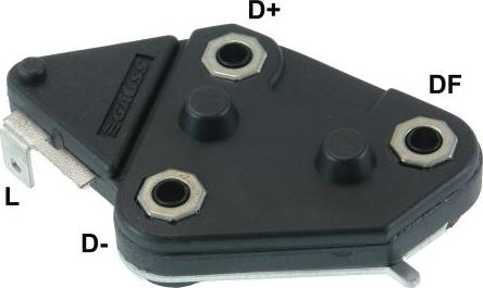 GAUSS GA201 - Regulator, alternator aaoparts.ro