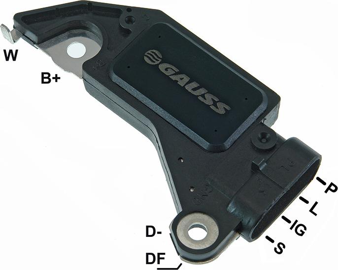 GAUSS GA702 - Regulator, alternator aaoparts.ro