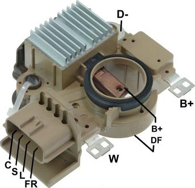 GAUSS GA780 - Regulator, alternator aaoparts.ro