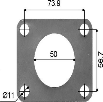GCG Turbos Australia AATUR092 - Etansare, intrare turbina (compresor) aaoparts.ro