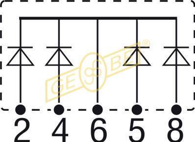 Gebe 9 7088 1 - Sonda Lambda aaoparts.ro