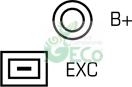 GECO A720894A - Generator / Alternator aaoparts.ro
