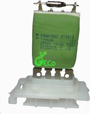 GECO RE21168 - Rezistor, ventilator habitaclu aaoparts.ro
