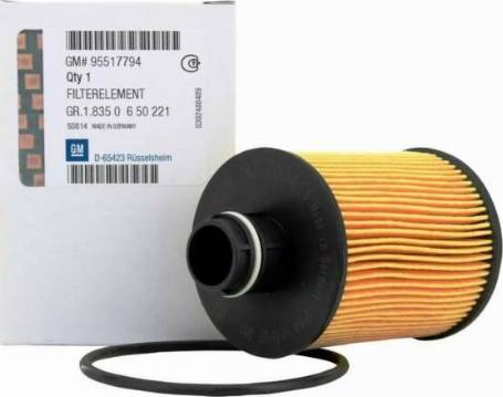 GM 95517794 - Filtru ulei aaoparts.ro