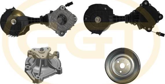 GGT KPA20173T - Pompa apa + Set curea transmisie cu caneluri aaoparts.ro