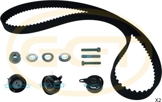 GGT KSPA052 - Set curea de distributie aaoparts.ro