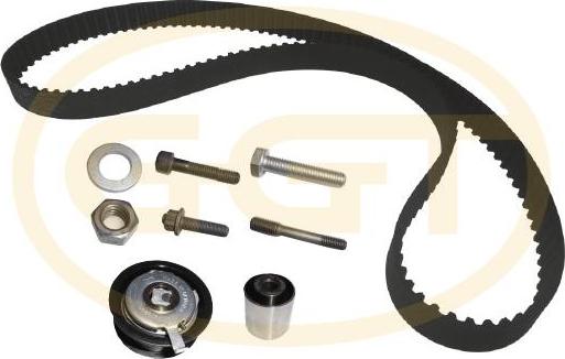 GGT KSPA121 - Set curea de distributie aaoparts.ro