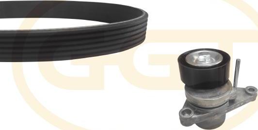 GGT KSPA225A - Set curea de distributie aaoparts.ro