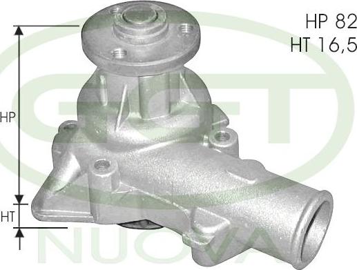 GGT PA10015 - Pompa apa aaoparts.ro