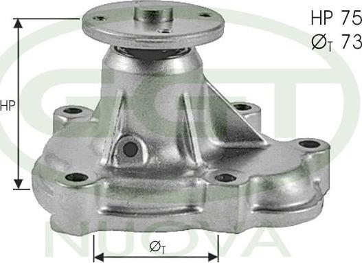 GGT PA11068 - Pompa apa aaoparts.ro