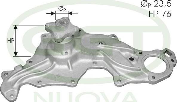 GGT PA12062 - Pompa apa aaoparts.ro