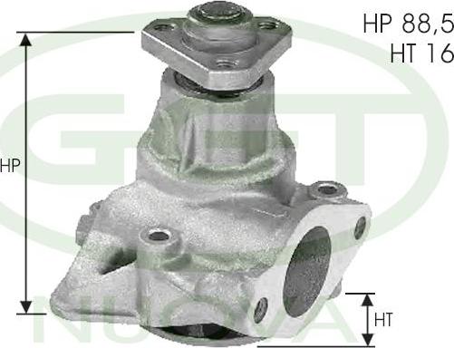 GGT PA12120 - Pompa apa aaoparts.ro