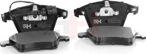 GH GH-414762 - Set placute frana,frana disc aaoparts.ro