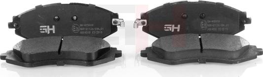 GH GH-415008 - Set placute frana,frana disc aaoparts.ro