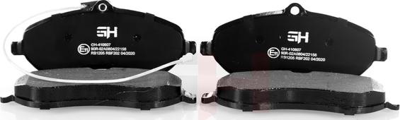 GH GH-410607 - Set placute frana,frana disc aaoparts.ro