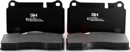 GH GH-410205 - Set placute frana,frana disc aaoparts.ro