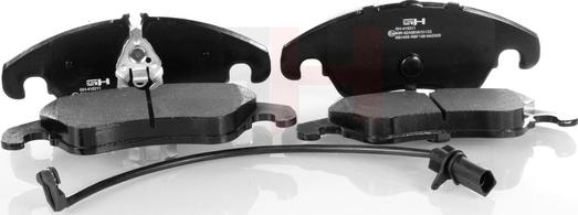 GH GH-410211 - Set placute frana,frana disc aaoparts.ro