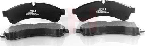GH GH-411407 - Set placute frana,frana disc aaoparts.ro