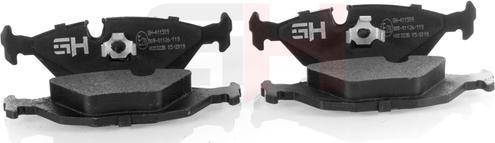 GH GH-411509 - Set placute frana,frana disc aaoparts.ro