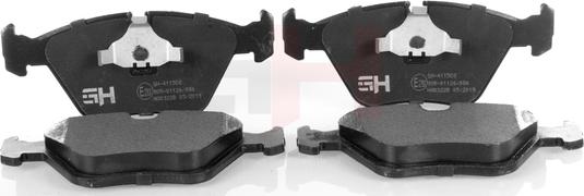 GH GH-411508 - Set placute frana,frana disc aaoparts.ro